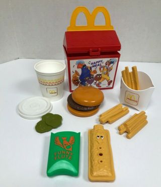 Vtg 2155 Fisher - Price Fun With Food Mcdonald 