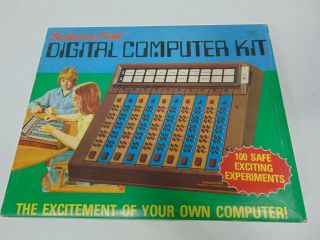 1977 Tandy Co.  Radio Shack Science Fair Digital Computer Kit