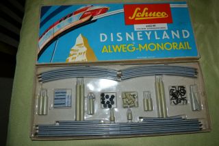 Boxed 1963 - 68 Schuco 6333/99 Disneyland Alweg - Monorail Accessory Pack