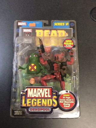 Toy Biz Marvel Legends Series Vi Deadpool Moc