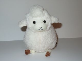 Animal Adventure Plush Lamb Stuffed Animal Sheep Baby Toy 2019 10 " White Cream