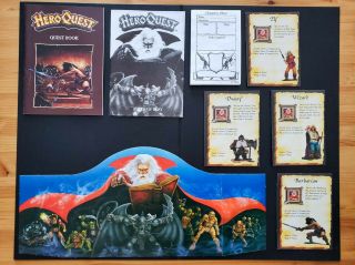 HeroQuest Board Game Game Complete 1989 Milton Bradley Games. 5