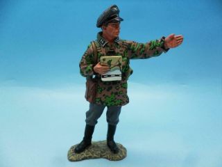King & Country Wwii German Waffen Ss Officer Unboxed 1/30