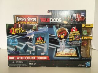 Angry Birds Star Wars Telepods Duel With Count Dooku Complete -
