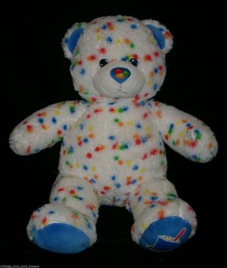 15 " Build A Bear Dq Blizzard Sprinkles Candy Stuffed Animal Plush Toy Babw White