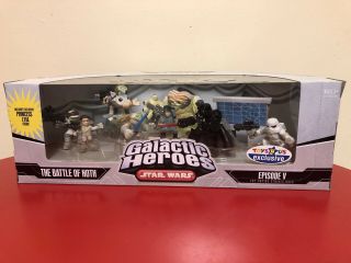 Star Wars Galactic Heroes The Battle Of Hoth The Empire Strikes Back Playset 
