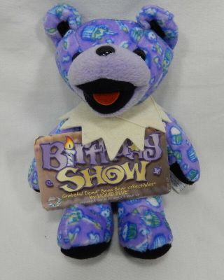 Liquid Blue Grateful Dead 7 " Birthday Show Bean Bear Plush 11/5/85 Centrum