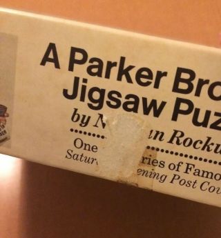 2 Parker Brothers Jigsaw Puzzles From The Saturday Evening Post 5