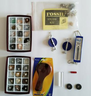 Home School Science: Rock Study Kit,  Mineral Study,  Fossil Study,  Prism And More