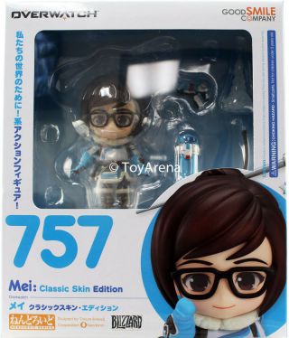 Nendoroid 757 Mei Classic Skin Edition Overwatch Blizzard Authentic Us