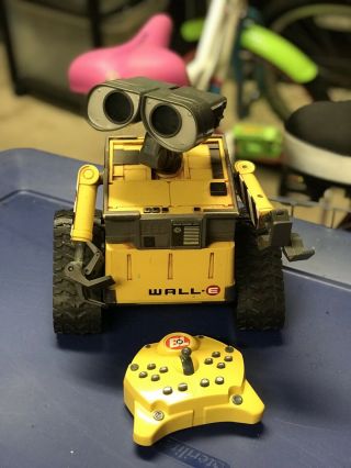 Disney Pixar Thinkway Toys U - Command Wall - E Robot Remote Control Fully Functions