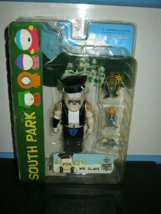 Rare South Park Series 6 Mr.  Slave Toy Doll Figure By Mezco Nip