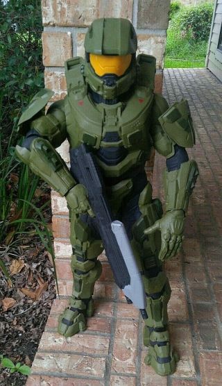 Jakks Pacific Halo Master Chief 31 " Inch Giant Size Action Figure Statue 2015
