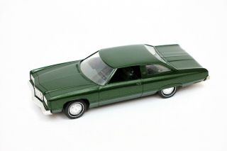 Vintage Amt Mpc 1974 Chevrolet Caprice Promo Car Dark Green Metallic