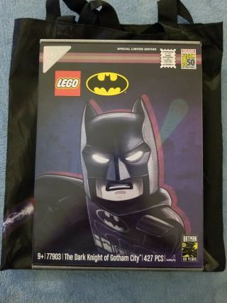 Sdcc 2019 Exclusive Lego Batman The Dark Knight Of Gotham City Set.