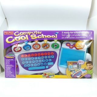 Fisher Price Computer Cool School Fun 2 Learn Educational Interactive Kidstoy