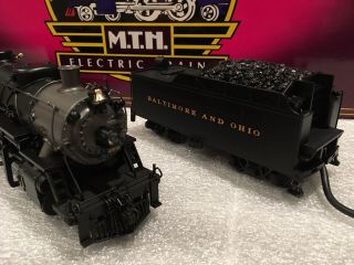 Mth Premier 2 - 8 - 2 Usra Light Mikado Baltimore & Ohio B&o Steam Engine Ps 2.  0