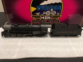 MTH Premier 2 - 8 - 2 USRA Light Mikado Baltimore & Ohio B&O Steam Engine PS 2.  0 2