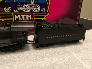 MTH Premier 2 - 8 - 2 USRA Light Mikado Baltimore & Ohio B&O Steam Engine PS 2.  0 5