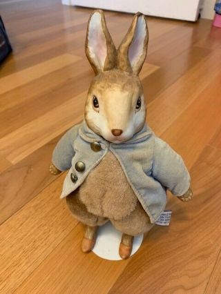 Eden Toys Beatrix Potter Peter Rabbit Porcelain - Plush Doll 1987 Frederick Warne