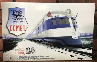 Ho Scale Con - Cor Item No.  01 - 008735 Haven Comet 3 - Car Train Set