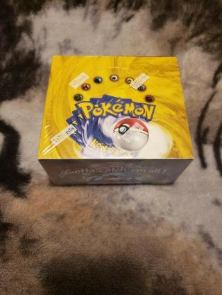 Factory 1999 Pokemon Base Set Unlimited Booster Box (36 Packs) Wotc