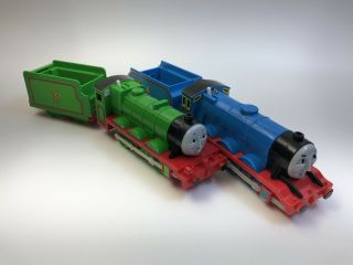 Henry & Gordon Thomas&Friends Motorized Trackmaster Railway Trains Mattel TOMY 3