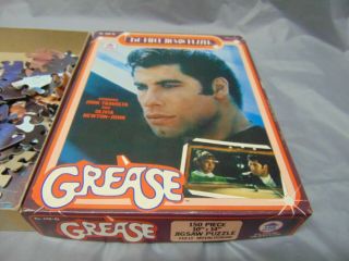 1978 HG Toys Grease the movie jigsaw Puzzle John Travolta Newton John 498 - 01 4