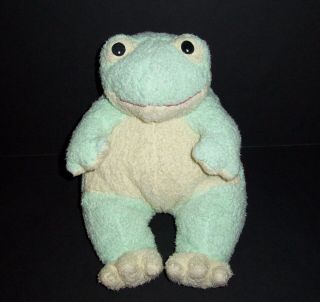 Ty Baby Plush Frogbaby Green Frog 1999 Pillow Pal Rattle Stuffed Toy
