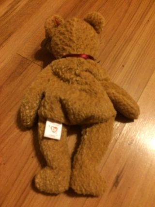 Ty Beanie baby Curly,  RARE,  1993 with tag errors.  Black eyes with brown nose. 2