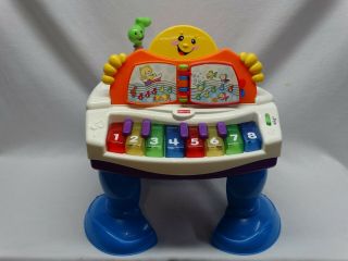 2006 Fisher Price Laugh & Learn Baby Grand Piano Interactive Lights & Sound