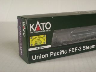 Union Pacific Fef - 3 Steam Locomotive W/ Esu Loksound Dcc Kato 126 - 0401 - Ls Train