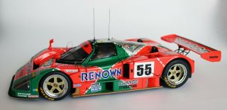 Discontinued 1/18 Mazda 787b Le Mans 24 Hours Winning 1991 55 Autoart