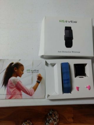 Revibe Anti - Distraction Wristwear Blue.  Does Not Include Charging Cable.