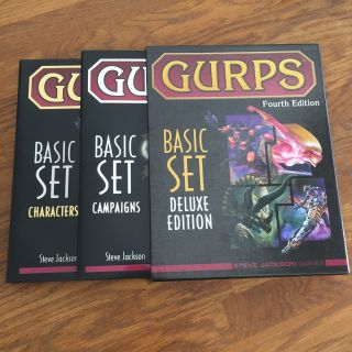 Steve Jackson Games Gurps 4th Deluxe Edition Supplement,