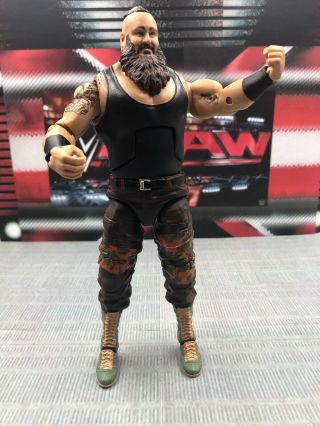 Wwe Braun Strowman Wrestling Figure Mattel Elite Series 52 Monster Among Men Wwf