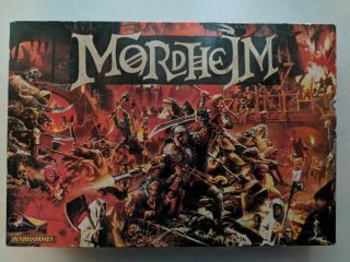 Mordheim Warhammer City Of The Damned Boxed Game - Incomplete But With