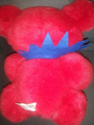 Grateful Dead Red Plush Beanie Bear Stephen Smith Stuffed Animals Inc 5