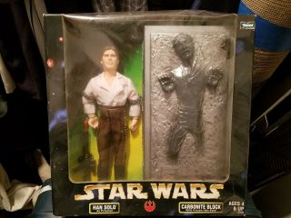 Star Wars Han Solo As Prisoner & Carbonite Block 12 " Action Figure