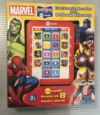 Marvel Electronic Me Reader With 8 Books