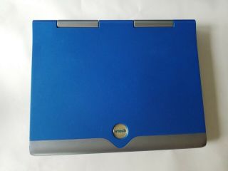 Vtech Nitro Notebook Blue Kids Learning Laptop with Case Games Educational 5