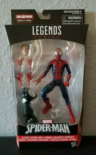 Marvel Legends Spider - Man Ultimate Spider - Men With Baf Marvel 