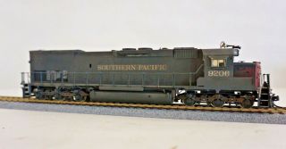 Overland Ho Scale Brass Southern Pacific Sd45t - 2 Diesel Locomotive Sp 9206 Omi