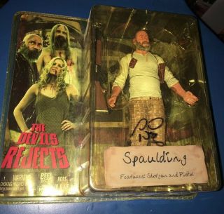 Rare Signed Neca Toys Rob Zombie’s The Devil’s Rejects Captain Spaulding Figure