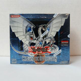 Yugioh Cybernetic Revolution Booster Box 1st Ed To Us & Canada
