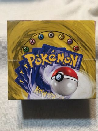 1999 Pokémon Base Set Booster Pack from green wing box factory 3