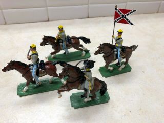 Ron Wall Miniatures Civil War Confederate Soldiers