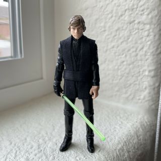 Custom Luke Skywalker (endor) - Vc23 Star Wars 3.  75 Action Figure Loose