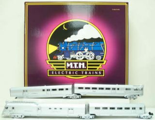 Mth 20 - 2250 - 1 Zephyr Diesel/passenger Set W/ps 2.  0 Ln/box