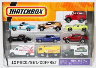 Models 10 - Pack 2009 Matchbox 
